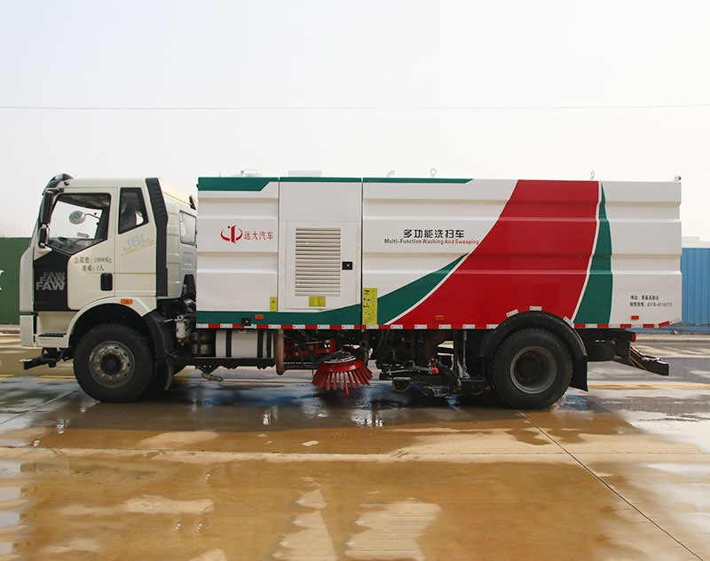 新國六洗掃車